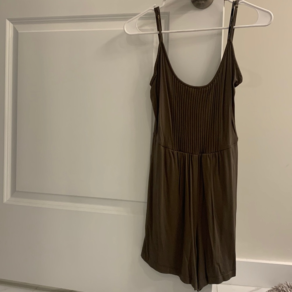 Cute size 2 Calvin Klein olive romper